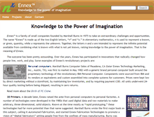 Tablet Screenshot of ennex.com